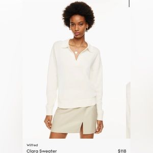 Wilfred Lara Sweater - light birch